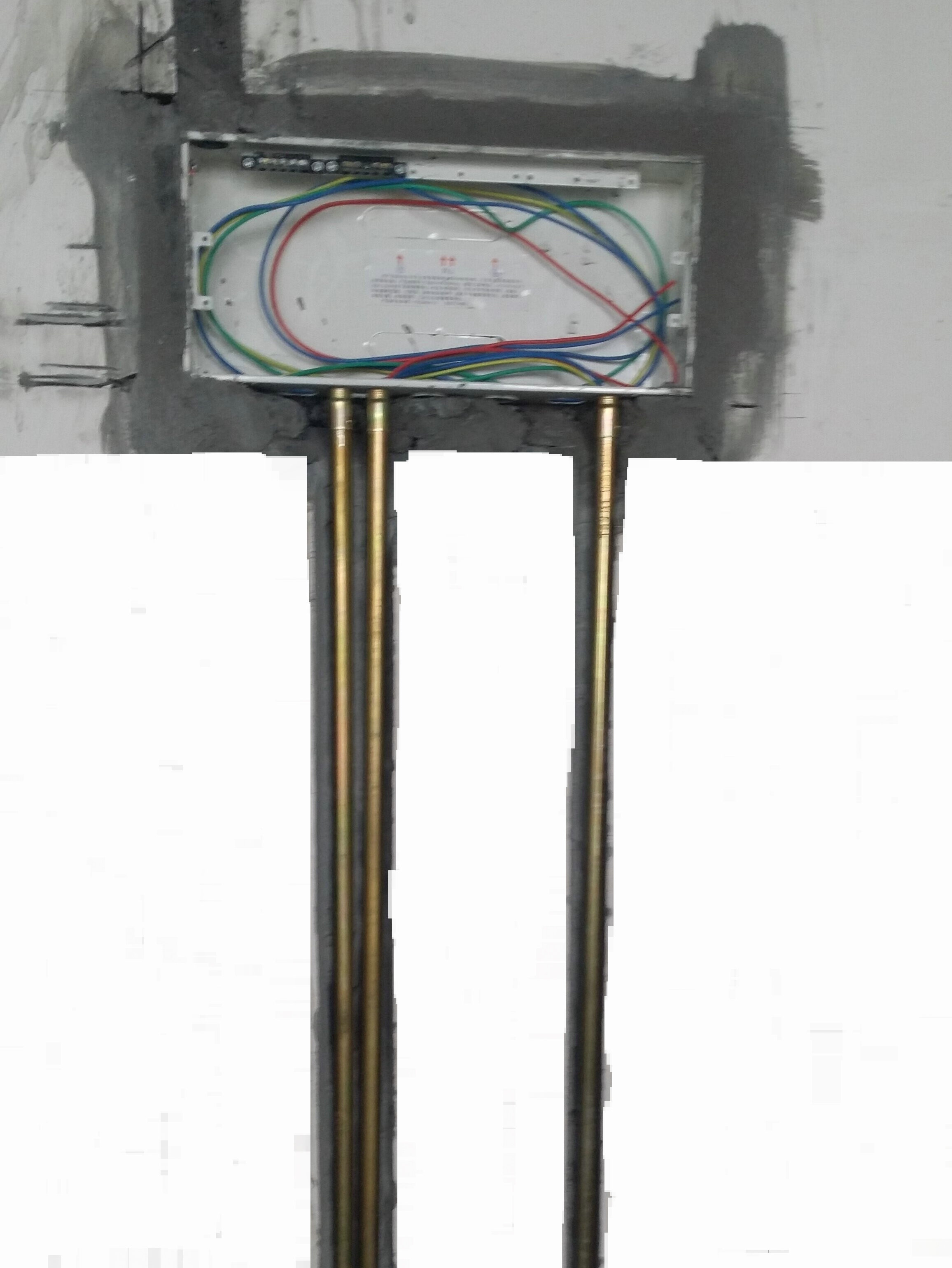 輕質(zhì)條板隔墻開槽效果